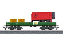 Märklin 00740-01 - H0 - Niederbordwagen Rlmms, Ep. VI - Wagen 1
